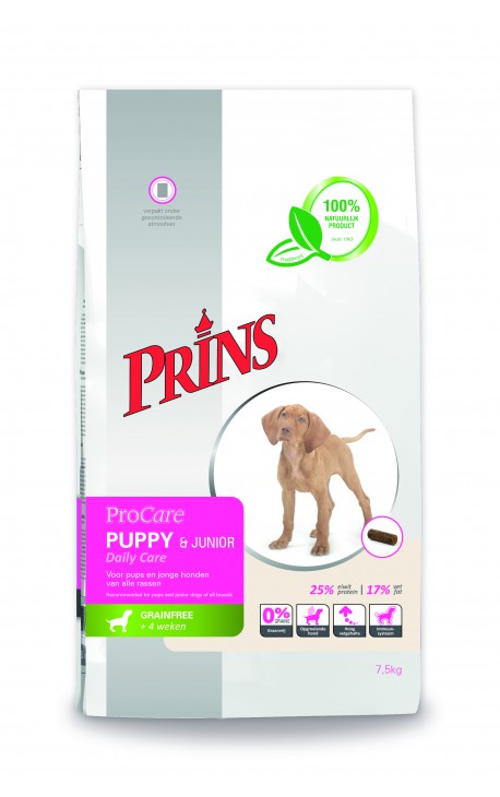 Croquettes sans céréales chiot Prins ProCare Puppy & Junior