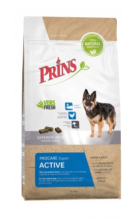 Croquettes premium chien Prins ProCare Super Active