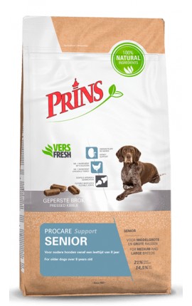 Croquettes premium chien senior Prins ProCare Senior Support