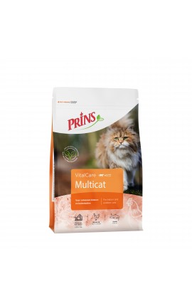 Croquettes pour tous les chats de la famille Prins VitalCare Multicat
