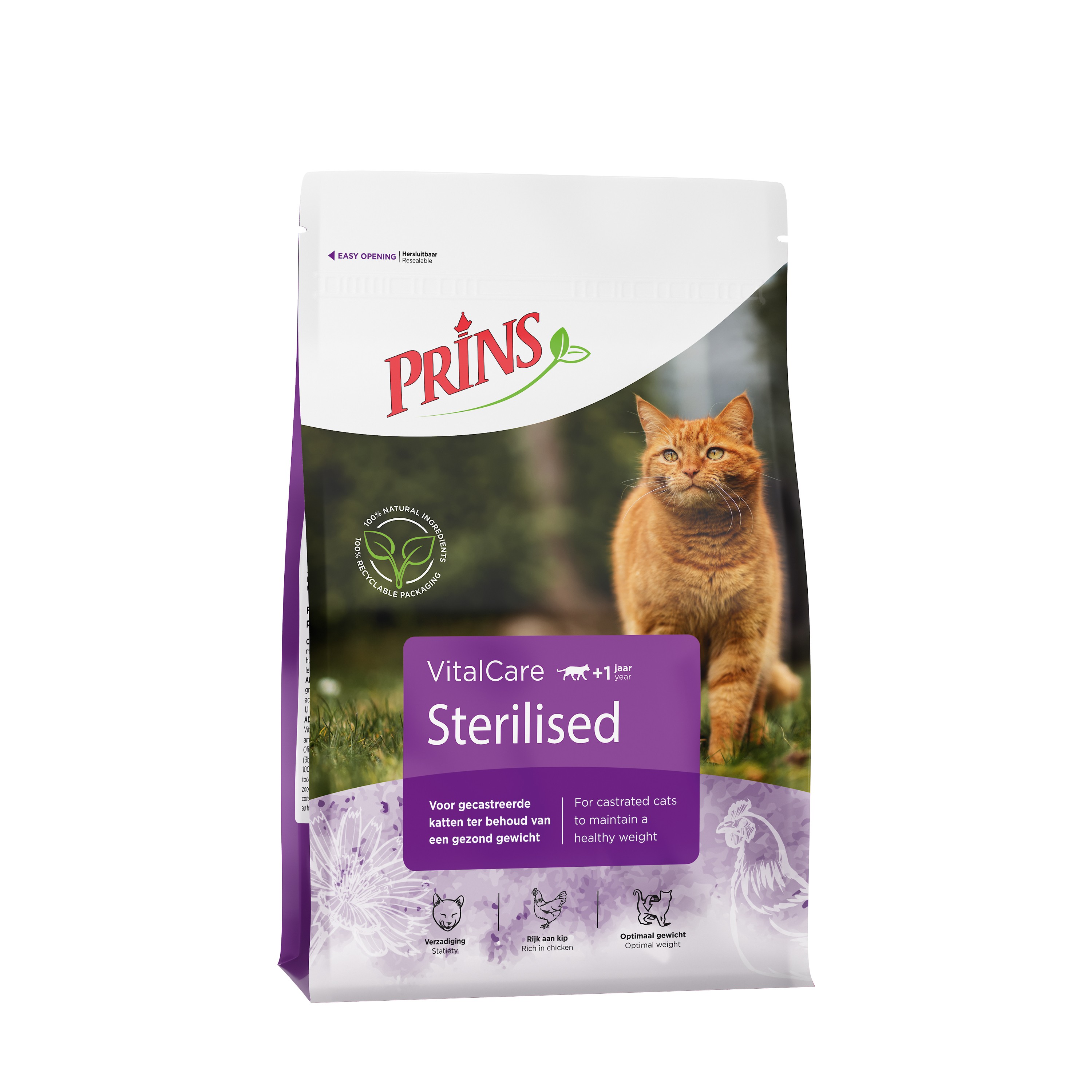 Croquettes chat stérilisé Prins VitalCare Sterilised