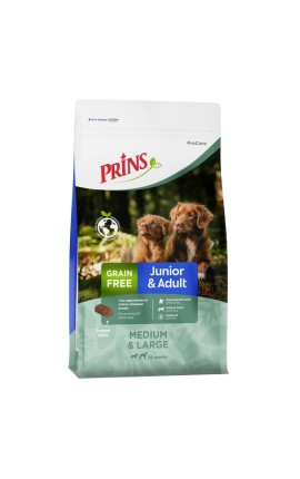 Croquettes sans céréales chien Prins ProCare Adult Pro Energy