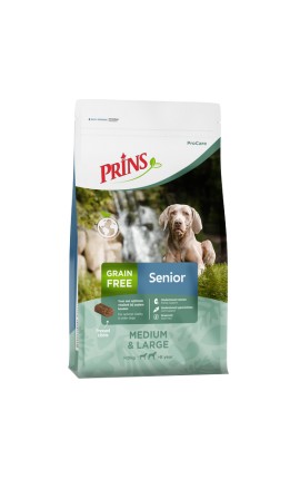 Croquettes sans céréales chien senior Prins ProCare Senior Fit